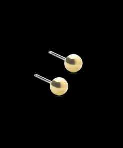 Ball Örhänge 4 mm