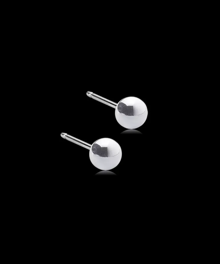 Ball Örhänge 4 mm
