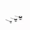 Ball Örhänge 3 mm