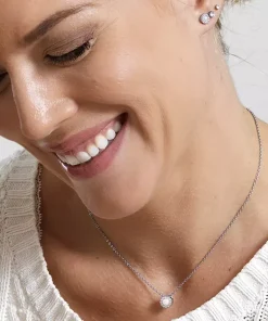 Bezel Örhänge 3 mm