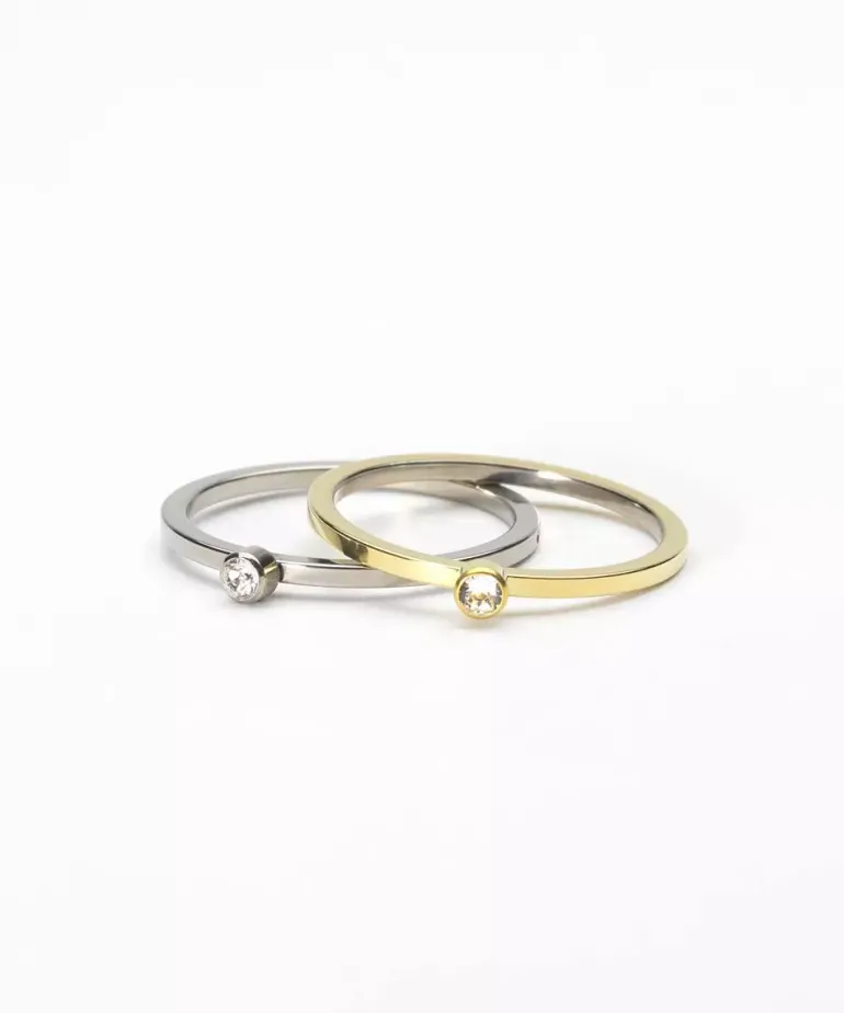 Bezel Tiny Ring