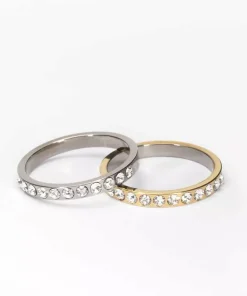 Brilliance Curved Ring