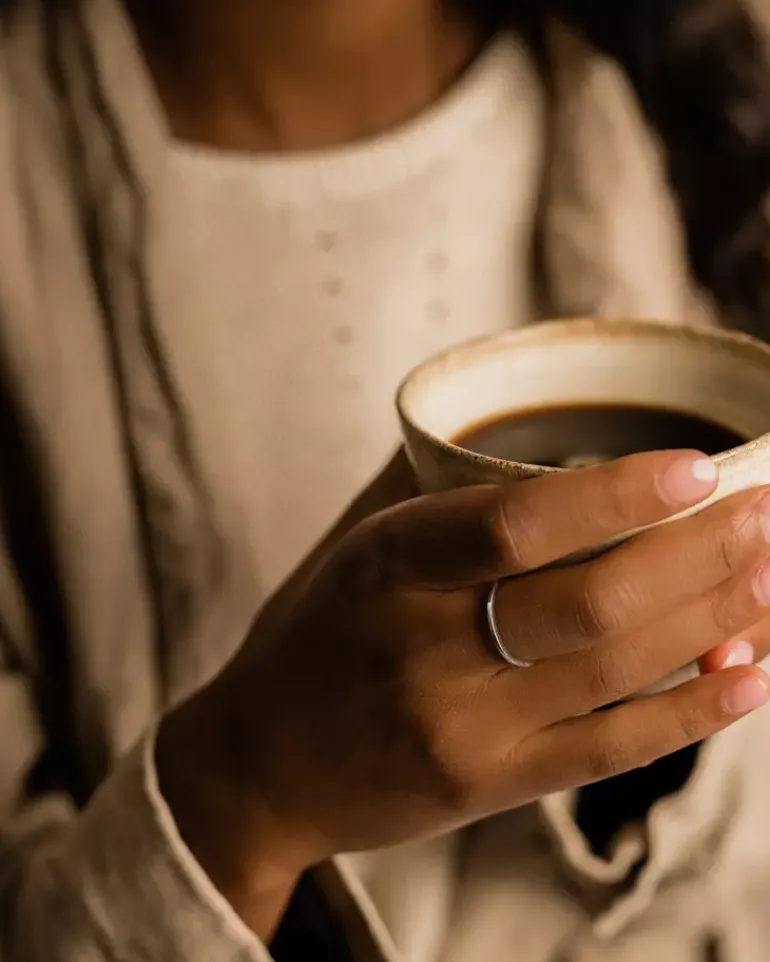 Cupped Plain Tiny Ring