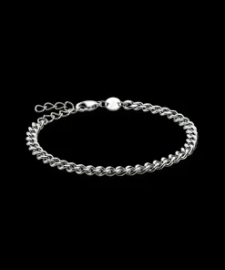 Curb Link Armband 15,5-19 cm