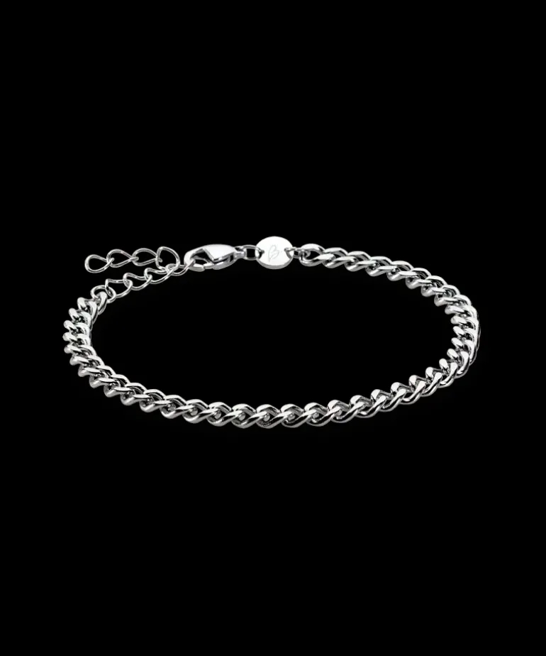 Curb Link Armband 15,5-19 cm