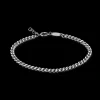 Curb Link Armband 18-22 cm