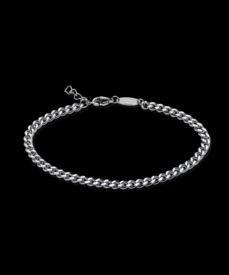 Curb Link Armband 18-22 cm