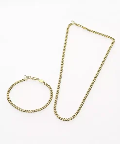 Curb Link Armband 18-22 cm