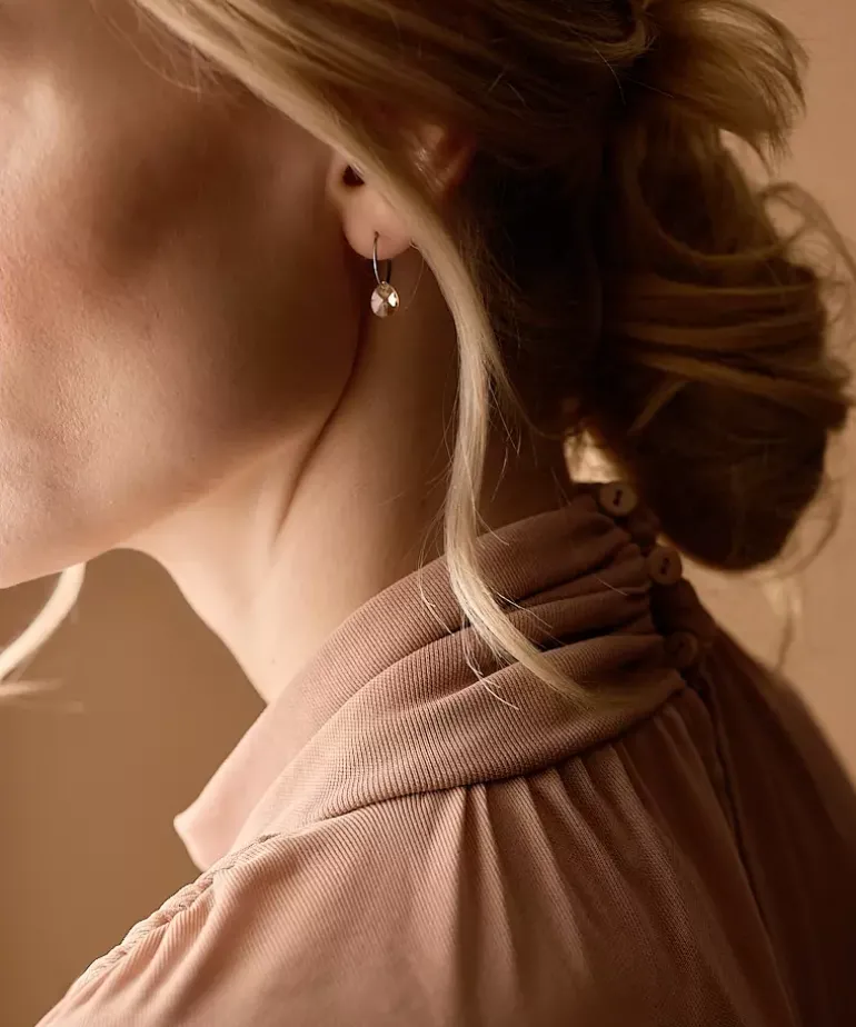 Ear Ring 14 mm, Pendant Drop