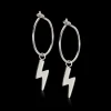 Ear Ring 14 mm, Pendant Flash