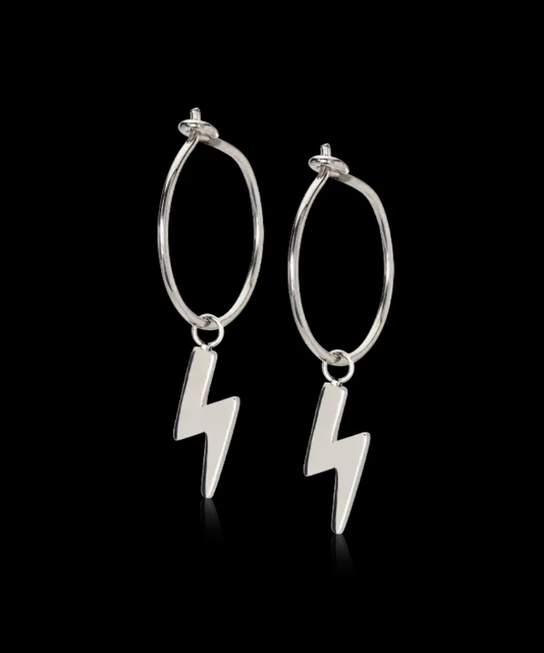 Ear Ring 14 mm, Pendant Flash