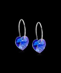 Ear Ring 14 mm, Pendant Heart