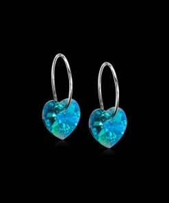 Ear Ring 14 mm, Pendant Heart