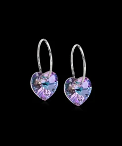 Ear Ring 14 mm, Pendant Heart