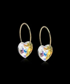 Ear Ring 14 mm, Pendant Heart