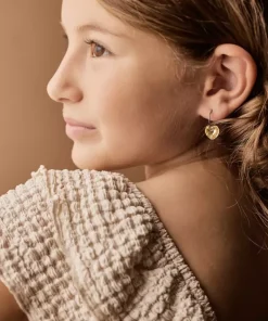 Ear Ring 14 mm, Pendant Heart