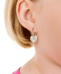 Ear Ring 14 mm, Pendant Heart