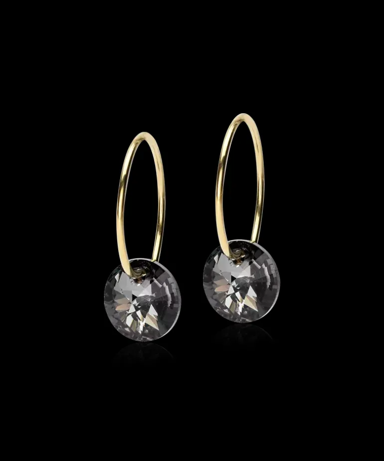 Ear Ring 14 mm, Pendant Round