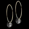 Ear Ring 25 mm, Pendant Round