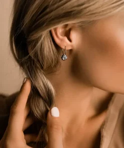Ear Ring 14 mm, Pendant Round
