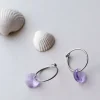 Ear Ring 14 mm, Pendant Round