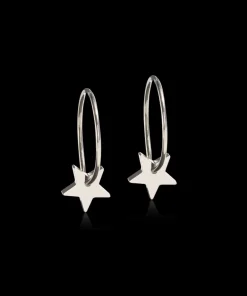 Ear Ring 14 mm, Pendant Star