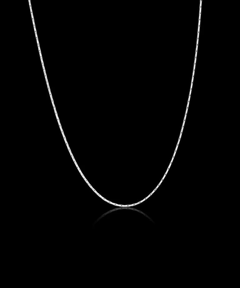 Flat chain Halsband 40-46 cm
