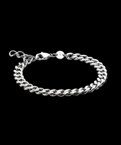 Grand Curb Link Armband 15,5-19 cm