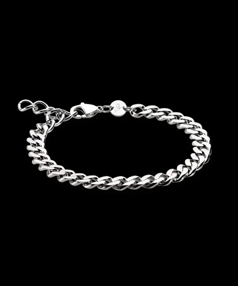 Grand Curb Link Armband 15,5-19 cm