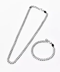 Grand Curb Link Halsband 48-52 cm