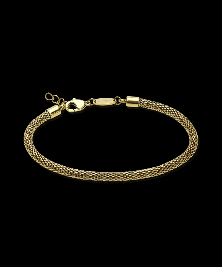 Grand Round Mesh Armband 18-22 cm