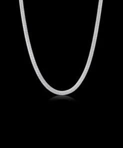 Medium Plain Halsband 40-46 cm