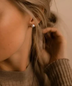 Pearl Örhänge 6 mm