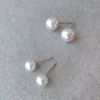 Pearl Örhänge 6 mm