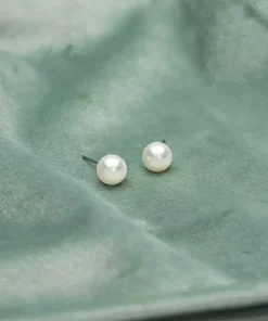 Pearl Örhänge 8 mm