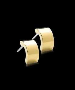Pendant Plain Grand Curved Örhänge 10 mm