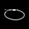 Round Mesh Armband 15,5-19 cm