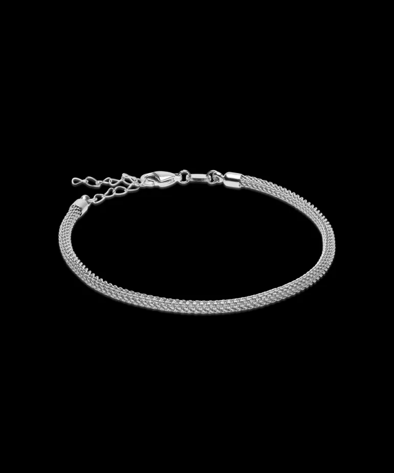 Round Mesh Armband 18-22 cm