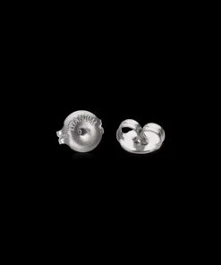 Skin friendly earring backs for titanium earrings