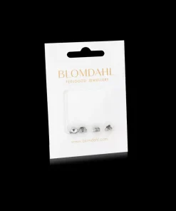 Skin friendly earring backs for titanium earrings